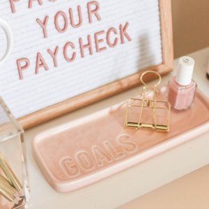 West Elm Goals Jewelry Tray